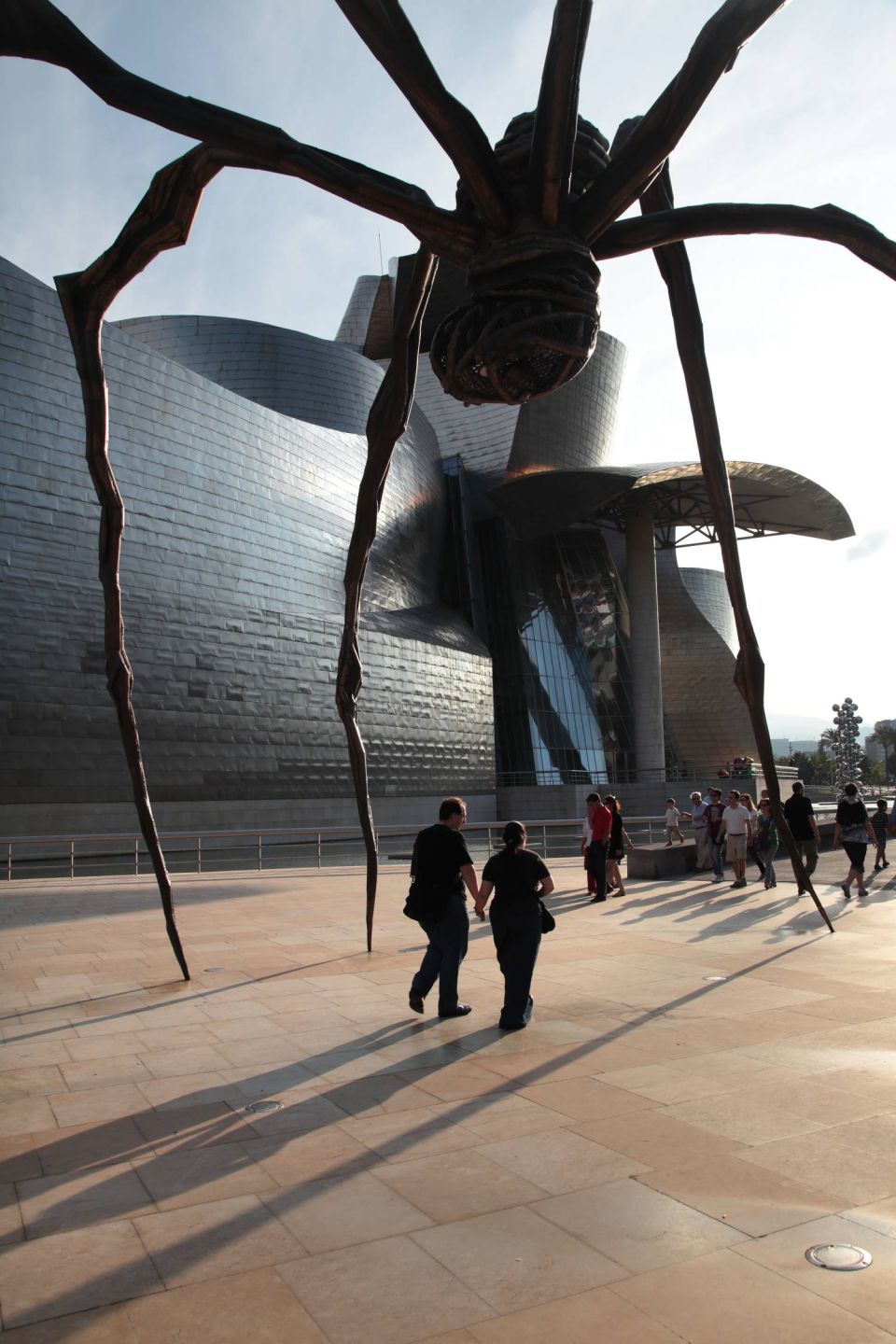 L'araignée de Louise Bougeois à Bilbao détail